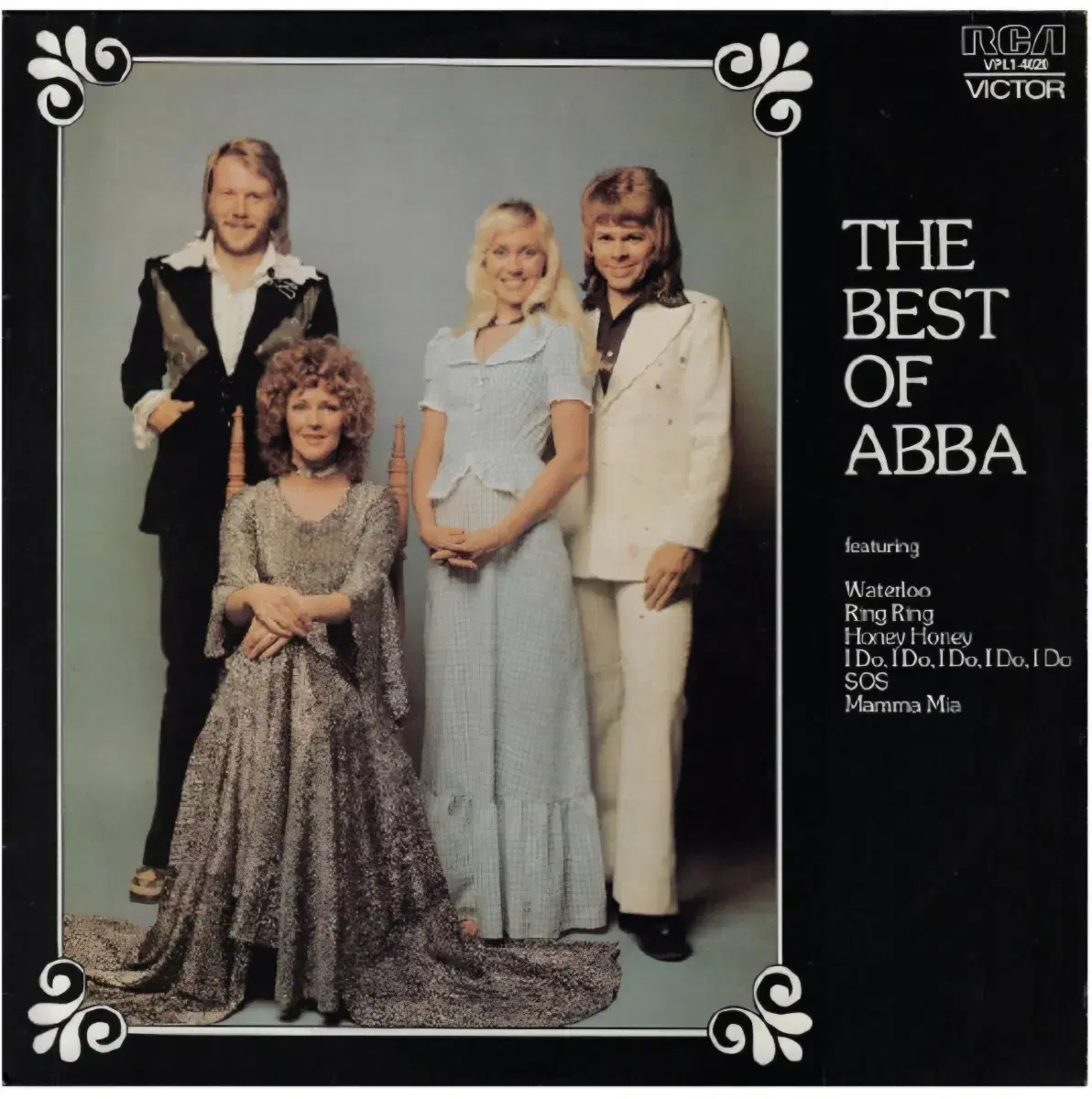 ABBA LP 75년초반 베스트앨범 수입음반 NM